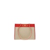 Canvas Shopping Bag with Initials Insignia