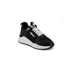 Black & White Leather Sneakers