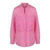 Cotton Shirt with Round Neck