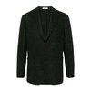 Green Chevron Wool Jacket
