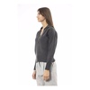 Green Wool V-Neck Sweater with Front Pocket