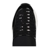 Black slip-on sneakers with strass