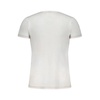 Cotton V-Neck T-Shirt with Print