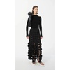 Circle Maxi Skirt Double Layer