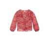 Ruffled Top with Beaded Drawstrings
