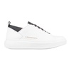 Wembley Leather Sneaker White Dark Grey