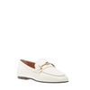 White Leather Loafer Shoes