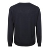 Blue Cotton Roundneck Sweater
