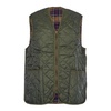 Quilted Vest with Tartan Lining