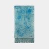 Blue Aqua Wool Scarf