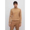 Regular Fit Troyer Turtleneck with Hidden Zip