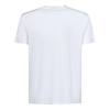 White Ribbed Crewneck T-Shirt