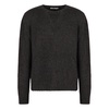 Contrast Logo Wool Blend Pullover