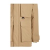 Windproof Parka Jacket with Fur Hood