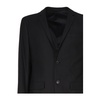 Black Cotton Elastan Jacket