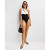 One-shoulder swimsuit Carlotta