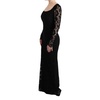 Elegant Floral Lace Sheath Dress