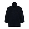 Blue Merino Wool-Silk Sweater