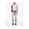 Blue Cerulean Classic Five-Pocket Jeans