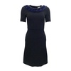 Fendi Knitted Mink Collar Dress Women