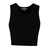 Ribbed Tank Top with Sporty Cut