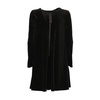 Zippered Chenille Flared Dress