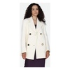White Double-Breasted Coat