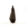 Green Suede Elastic Boot with Protected Rubber Sole