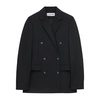 Black Wool Blend Jacket