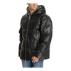 Logo Down Jacket with Zip Closure