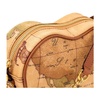 Mini Heart Crossbody Bag with Geo Classic Print