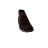 Suede ankle boots, dark brown