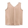 Beige Silk Blend Topwear Stylish Comfort