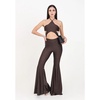 Elegant Brown Jumpsuit