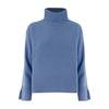Soft Knitted Jumper with High Collar