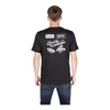 Men's Black Print T-shirt