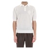 White Cotton Polo T-shirts and Polos