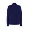 Blue Wool Turtleneck Sweater for Men