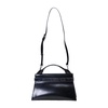 Black Retro Top Handle Bag