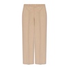 Dene pleat-front trousers