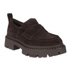 Stylish Dark Gun Loafers