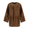 Brown Leather Coat Atelier