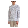 White Print Long Sleeve Shirt