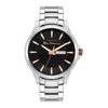 Grey Stainless Steel Analog Watch