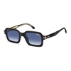 Black Gold/Dark Blue Shaded Sunglasses