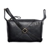 Elegant Black Leather Clutch