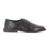 Dark Brown Leather Derby Shoes