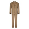 Beige Wool Blazer and Trousers Set