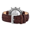 Stainless Steel Leather Strap Watch