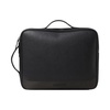 Black Briefcase Hand Shoulder Zip Rectangular